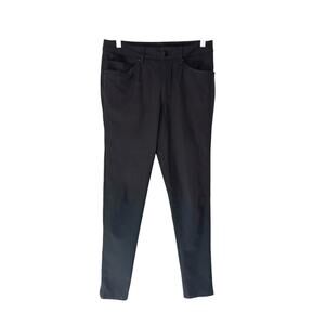 Lululemon Black ABC Slim Fit Pants Warpstreme Classic-Fit Trouser Pant Size 28